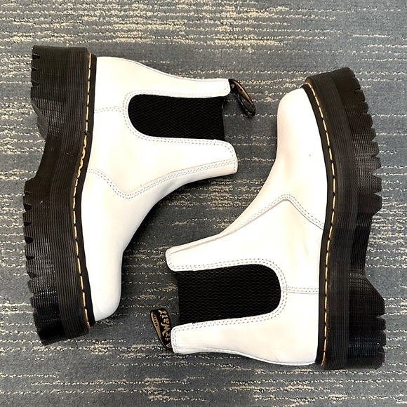 Dr Martens Air Sole Platforms color white size Men’s 6 - Picture 2 of 15